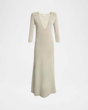 Salina Fluid Tailoring Wool Dress