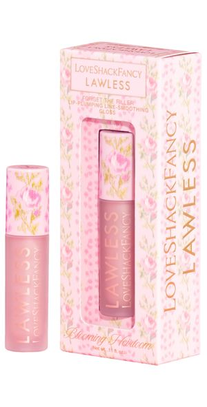 LAWLESS LAWLESS x LoveShackFancy Forget The Filler Lip Plumping Gloss Happy Thoughts 0.11 oz./ 3.3 mL.