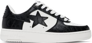 BAPE Black & White 'BAPE' STA #3 Sneakers