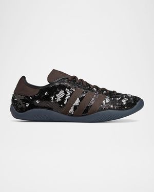 x Wales Bonner Men's Sequin Low-Top Sneakers