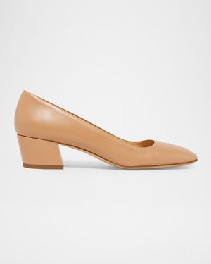 Agathe Leather Pumps
