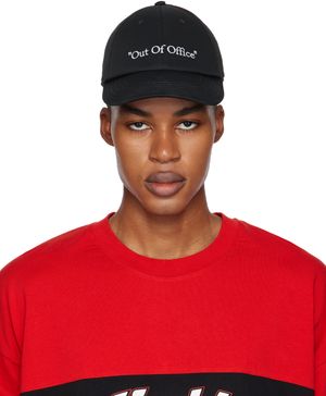 Off-White Black 'Out Of Office' Cap
