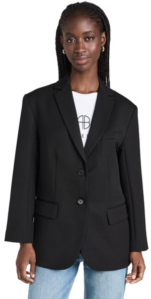 ANINE BING Quinn Blazer Black XS