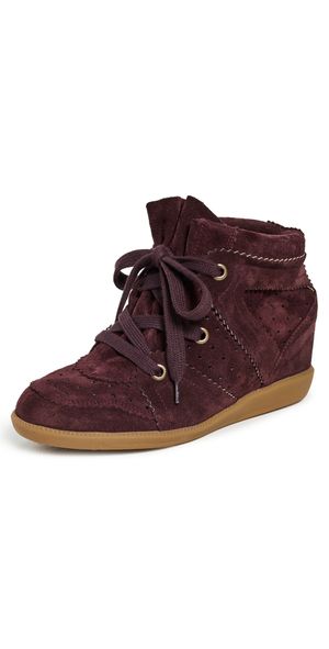 Isabel Marant Bobby Sneakers Plum 41