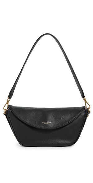 rag & bone Gramercy Small Flap Bag Black One Size
