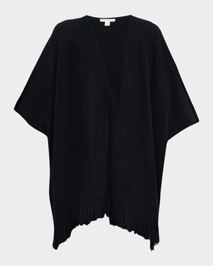 Double-Face Cashmere Cape