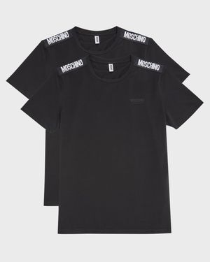 Men's 2-Pack T-Shirts with Shoulder Taping