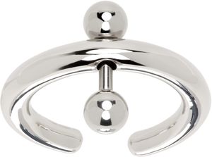 Justine Clenquet Silver Azel Ring