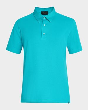 Men's Jersey Pique Polo Shirt