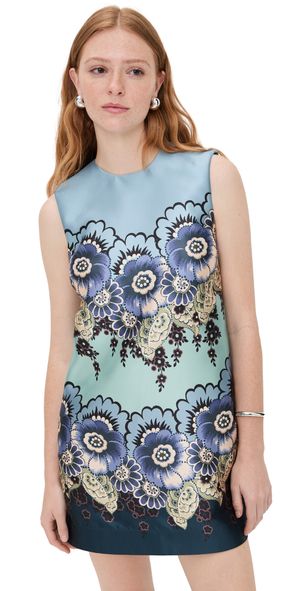 ALÉMAIS Madalena Mini Dress Blue 6