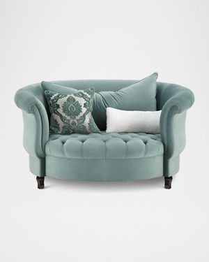 Harlow Sage Cuddle Chair