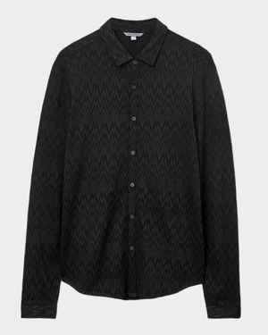 Men's Redmond Herringbone Button-Down Shirt