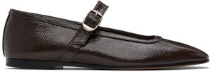 Le Monde Beryl Brown Ballet Mary Jane Ballerina Flats