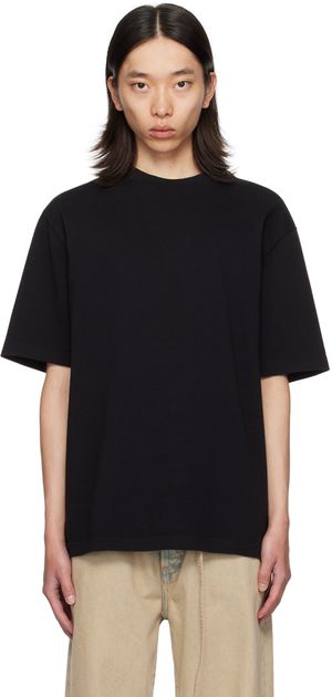 Róhe Black Oversized T-Shirt
