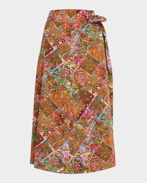 Tahiti Estine Wrap Skirt