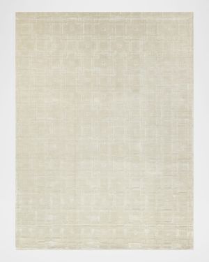 Camora Hand-Loomed Beige Rug, 12' x 15'