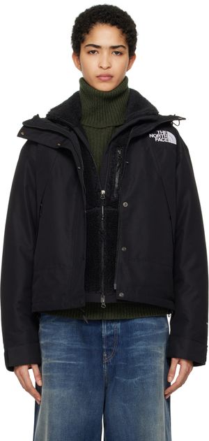 The North Face Blouson court de randonnée Mono noir en DryVent®