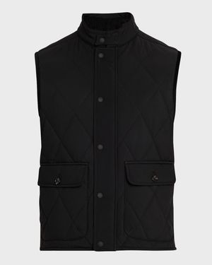Men's Carleton Quilted Snap-Front Vest