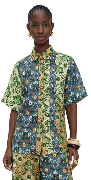 ALÉMAIS Ali Spliced Shirt Multi 4