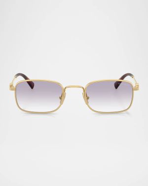 MUA53S Rectangular Metal Sunglasses