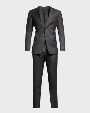 Super 130s Wool Two-Piece Classic Fit Suit
