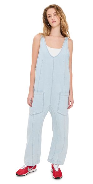Free People High Roller Jumpsuit Whimsy XL
