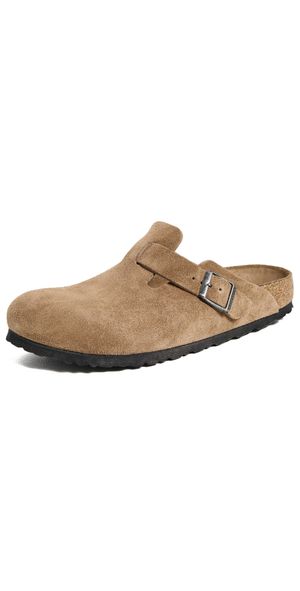 Birkenstock Boston Soft Footbed Clogs Dark Tea 38