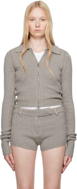 Aya Muse Gray Ivy Sweater