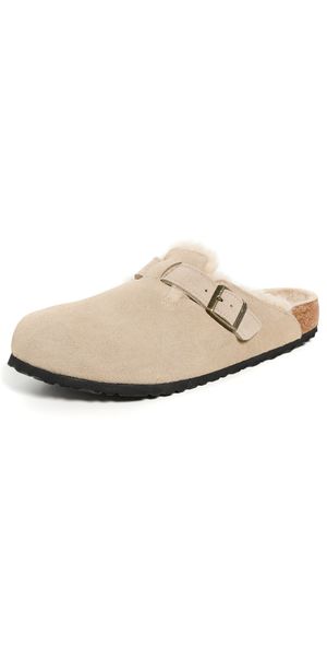 Birkenstock Boston Soft Footbed Clogs Taupe 46