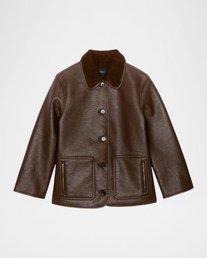 Luis Vegan Leather Jacket