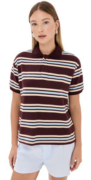 Lioness Leisure Polo Chocolate Multi XS