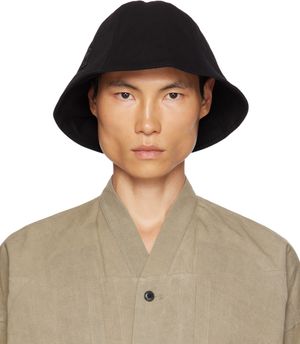 Acne Studios Black Patch Bucket Hat