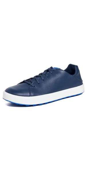 OluKai Waialae Golf Sneakers Mood Indigo/Blossom 8