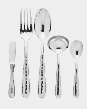 5-Piece Florence Polished Hostess Set