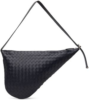 Bottega Veneta Black Virgule Bag