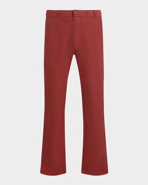 Men's Walker Slit-Hem Flare Trousers