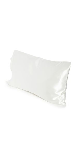 Slip White King Pillowcase White One Size