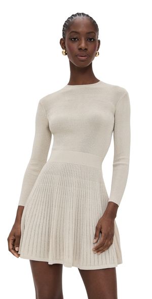 Shoshanna Birdie Dress Champagne S