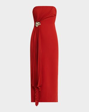 Whitnell Strapless Midi Dress