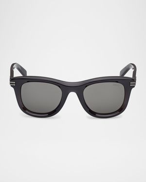 Men's Acetate Square Sunglasses