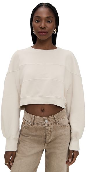 Rachel Comey Orb Sweatshirt Dirty White XS