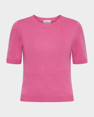 Netto Crewneck Wool-Cashmere T-Shirt