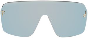 Fendi Gold Fendi First Crystal Sunglasses