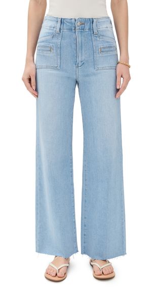 PAIGE Anessa Wide Leg Jeans Upstream 27