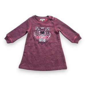 Kenzo - Seconde Main - Robe bébé rose - 12 mois - Taille 12M - Rose