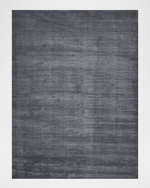 Velutto Hand-Loomed Gray Rug, 10' x 14'