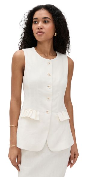 POSSE Matilda Gilet Cream S