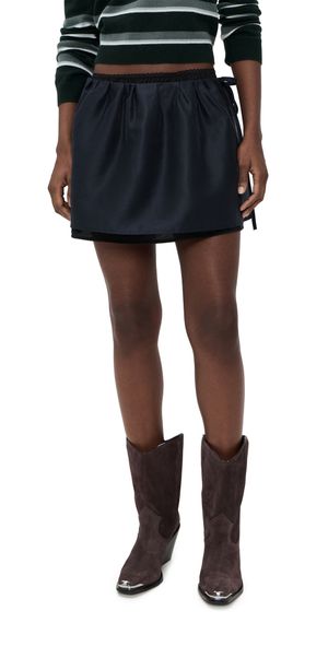 DUNST Layered Volume Skirt Navy L