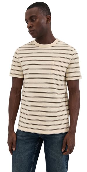 A. P.C. Manches Courtes Ray T-Shirt Aad Ecru XXL