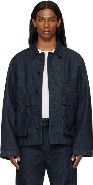 LEMAIRE Indigo Boxy Denim Jacket